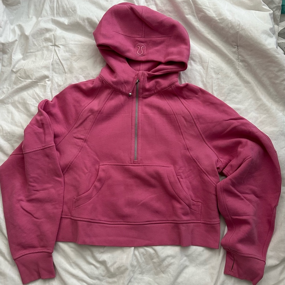 Lululemon half zip scuba hoodie